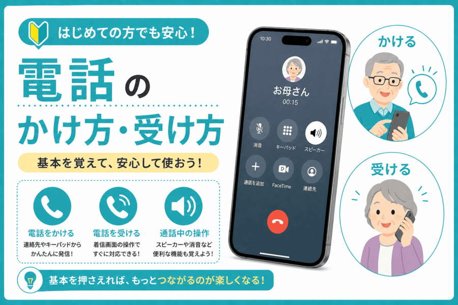電話のかけ方・受け方